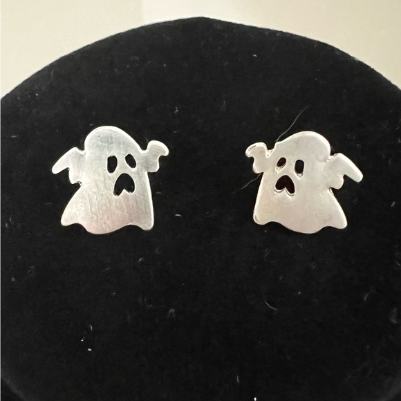 NEW Halloween Ghost Necklace & Earring Set - Picture 3 of 3